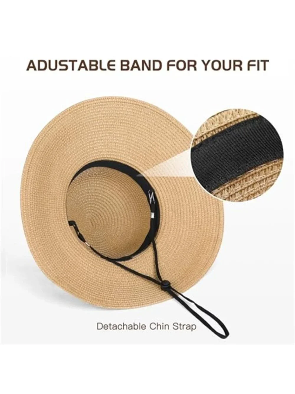 Beach Hats for Women Sun Straw Hat for Women UPF 50+ UV Sun Protection